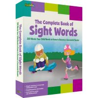 The complete book of sight words 220 English high-frequency words for primary school English vocabulary exercise books for children English vocabulary books for children 220