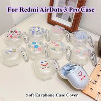 READY STOCK!  For Redmi AirDots 3 Pro Case Transparent chromatic flowers for Redmi AirDots 3 Pro Casing Soft Earphone Case Cover