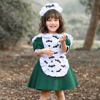 ? Popular Clothing Theme Store~ Childrens Halloween Costume Maid Dress Parent-Child Outfit Childrens Day Stage Costume Anime Party Clothes