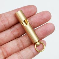 Brass Outdoor Survival Whistle Equipment Army Fan Supplies Retro Referee Brass Whistle Pure Brass Survival EDC Whistle Survival kits