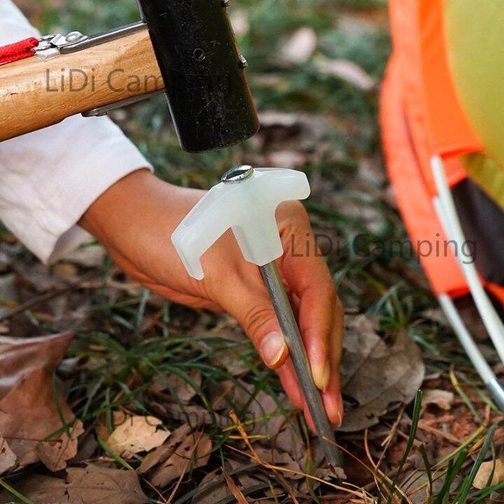 lidi-สมอบก-25cm-สมอบกเหล็กชุบกันสนิม-สมอบกเหล็กสำหรับปักยึดเต็นท์-หมุดยึดเต็นท์แข็งแรง-ทนทาน