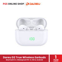 Dareu D2 True Wireless Earbuds (หูฟังไร้สาย) Bluetooth 5.1 เชื่อมต่อได้ทั้ง iOS และAndroid