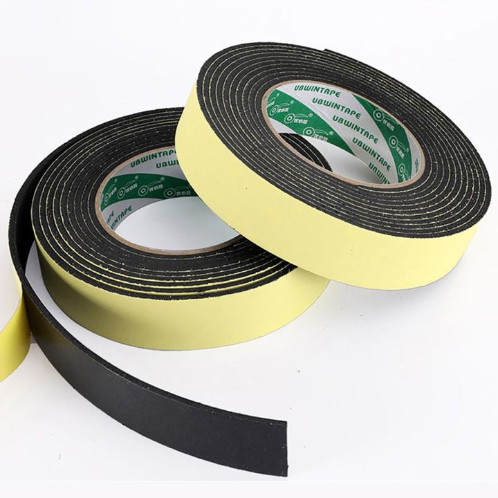 2-3-5mm-thick-strong-adhesion-single-sided-tape-eva-black-sponge-foam-rubber-tapes-anti-collision-seal-strip-10mm-50mm-wide