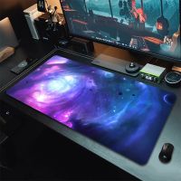 Galaxy Nebula Mouse Pad การพิมพ์แบบ HD แผ่นรองเม้าส์ขนาดใหญ่ แผ่นรองเม้าส์คอมพิวเตอร์ แผ่นรองเม้าส์ XXL