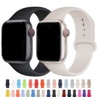 Tali silikon untuk jam tangan Apple tali silikon untuk jam Apple Ultra Band 49mm 44mm 40mm 45mm 41mm 42mm 38 44 45mm gelang jam Apple Seri 7 8 se 3 4 5 6