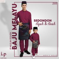 I.p Muslim 2023 Melyau Sedondon Clothing/Size: 0-4XL/Free กระดุม -MAROON 817