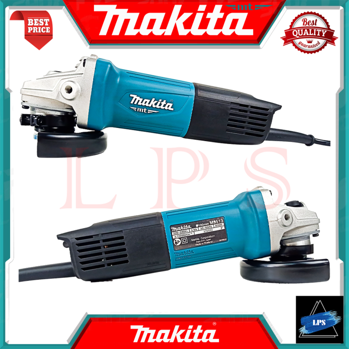 makita-angle-grinder-เครื่องเจียรไฟฟ้า-4-นิ้ว-850w-รุ่น-m9513b-สวิตช์ท้าย-การันตี