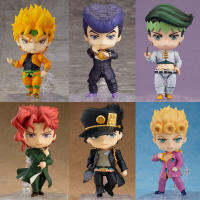 Toystoryshop JoJo S Adventure Dio Giorno เกมเสริมสำหรับ Kakyoin Noriaki Kujo Jotaro Rohan Kishibe 893ยูกาตะ Josuke Nendoroid หุ่นแอ็กชันสะสมพร้อมกล่องของเล่นสำหรับเด็กผู้ชายของตกแต่งบ้าน3.9นิ้ว