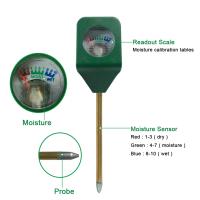 【Taiyong Electric】ความชื้นแสงแดด PH Meter ดินน้ำความเป็นกรดความชื้นแสง PH ทดสอบพืชสวนดอกไม้ชื้นทดสอบเครื่องมือทดสอบ