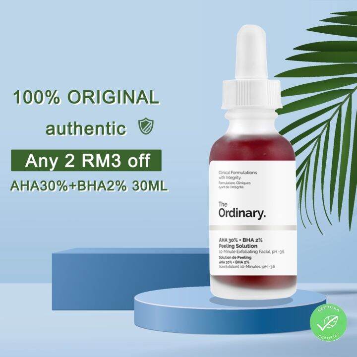 The ordinary The Ordinary AHA 30 BHA 2 Peeling Solution Anti Acne Pore