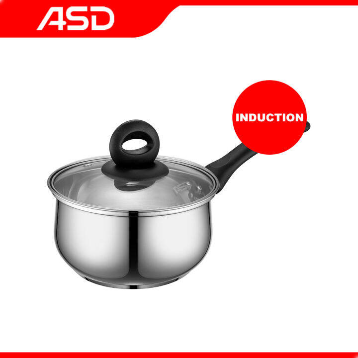 ASD Stainless Steel Induction Saucepan Lazada PH