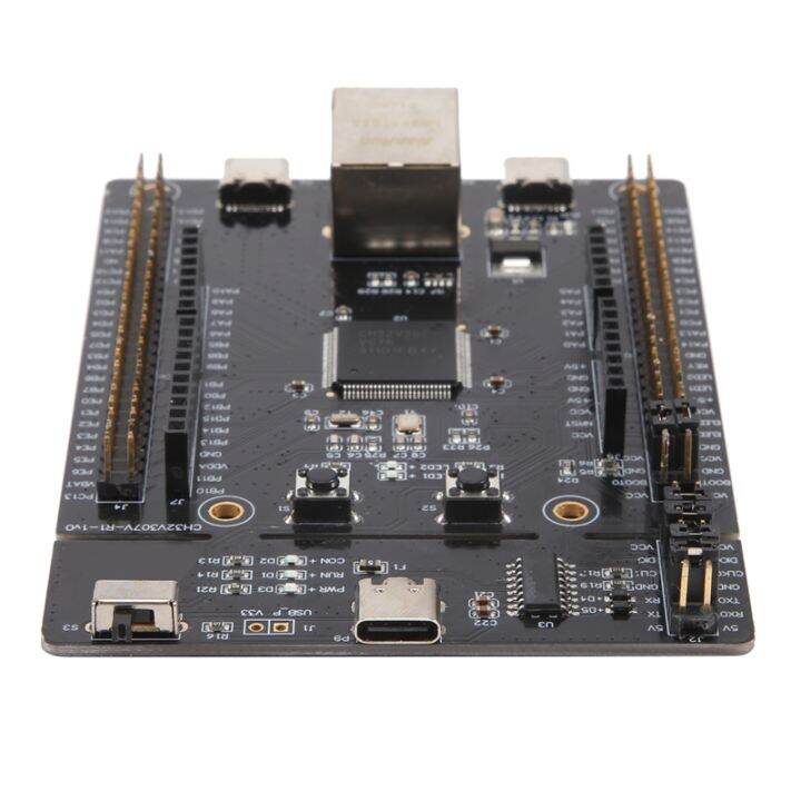 1pcs-ch32v307-black-evaluation-board-metal-evaluation-plate-risc-v-mcu-onboard-wch-link