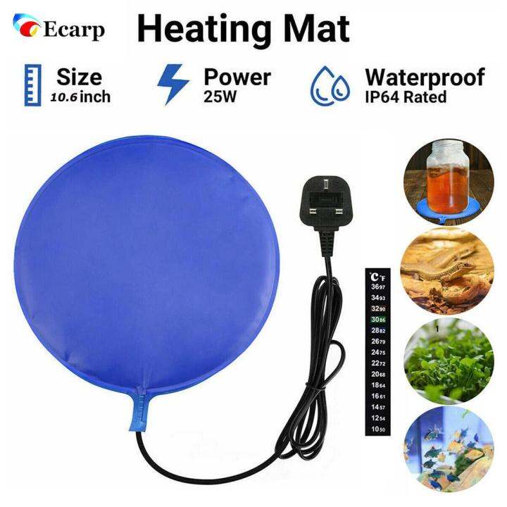 Homebrew Waterproof Fermentation Heating Pad 25W Warm Hydroponic Heated
