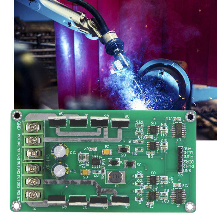 IRF3205 MOSFET Dual Motor Driver Module Board Durable Braking Obvious ...