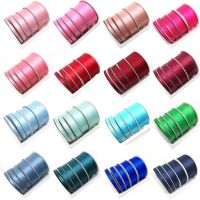 【hot】！ (36Colors) 6mm 9mm 13mm 16mm 25mm 38mm 50mm Face Polyester Side Bows Making 766232