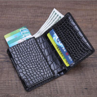 ZOVYVOL 2021 Men Card Purse Credit Card Holders Fashion Business RFID Credit Box Aluminium Case Automatic Smart Mini Wallets Bag