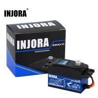 INJORA เกียร์โลหะ14กก. เซอร์โวตัวสั้นดิจิตอล INJS014สำหรับ1/10 RC บนถนนรถดริฟท์ทัวร์โมเดลเฮลิคอปเตอร์ทามิยาเคียวโช