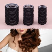 【LZ】﹊▥❉  Heatless Self Grip Hair Rollers Ferramentas de estilo de cabelo pegajoso Rolo De Salão Enroladores De Gancho