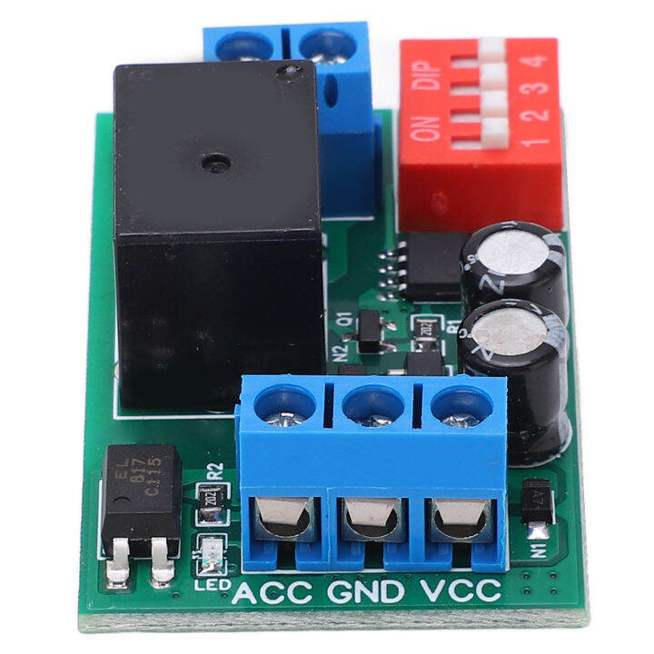 Relay Module Trigger Delay Power Off Switch Relay Module 12V ACC Port PCB Control Board Power