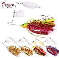 【cw】 1pcs Spinner Bait 10g15g20g Metal Hard Fishing Spinnerbait Pike Swivel Tackle Wobbler ！