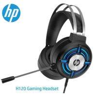 หูฟัง HP H120 LED Gaming Headset แบบ jack 3.5 ไฟเลี้ยงแบบ USB พร้อมสายแปลง สินค้ารับประกัน 2 ปี