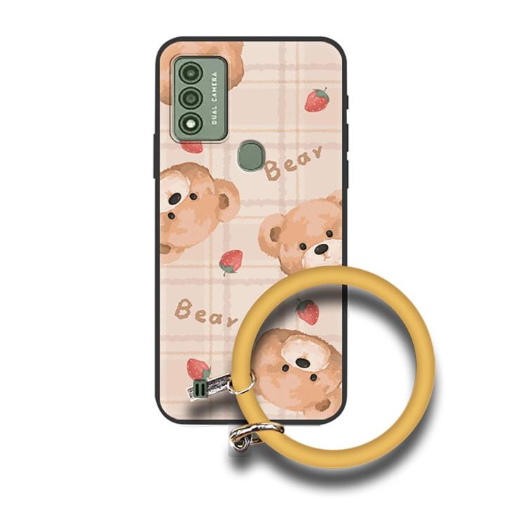 luxurious-cartoon-phone-case-for-wiko-voix-u616at-ultra-thin-soft-shell-funny-youth-couple-simple-ring-solid-color-cute
