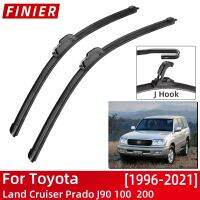 For Toyota Land Cruiser Prado J90 100 200 1996-2021 Car Accessories Front Windscreen Wiper Blade Brushes Wipers U Type J Hooks