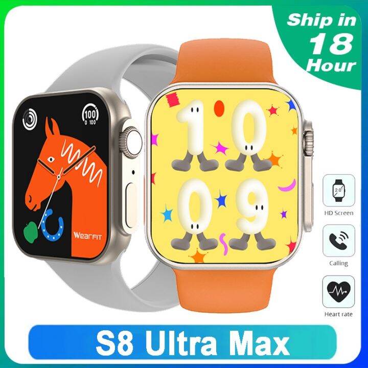 ~ Đồng Hồ Thông Minh S8 ULTRA Max Series 8 NFC Màn Hình HD 2.1Inch Sạc ...