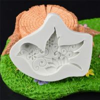 Dove Of Peace Shape เรซิ่นแม่พิมพ์ Fondant แม่พิมพ์ซิลิโคนแม่พิมพ์เค้ก Fondant เค้กตกแต่ง E912