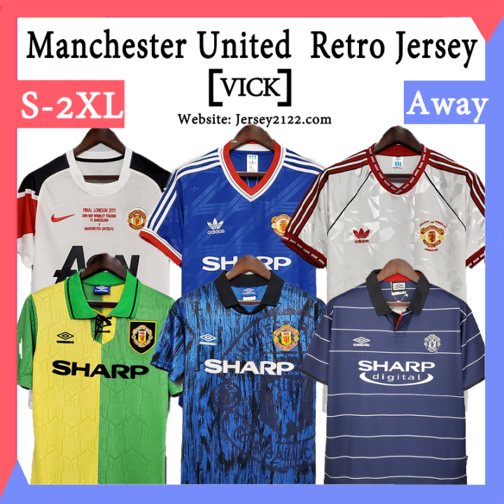 Manchester United Retro Soccer Jersey 86-88