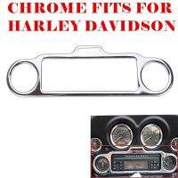 【Wireless】 Triclicks Speedometer Rings สำหรับ Harley Electra Touring Chrome Stereo Accent Trim Ring Cover รถจักรยานยนต์