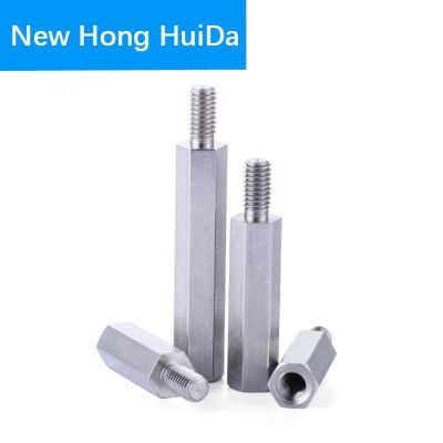 M2 M2.5 M3 M4 Hex Carbon Steel Male Female Standoff Stud Board Pillar Computer Hexagon PCB Motherboard Spacer Nickel Plated Nails Screws Fasteners