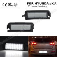 ไฟ LED หมายเลขป้ายทะเบียนรถสำหรับ Hyundai I30 PD PDE N I30n Fastback PD Elantra GT Sonata Veloster สำหรับ Kia Rio Niro Cadenza