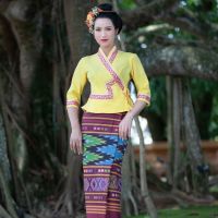 ♤  Ms xishuangbanna dai national costumes Thailand amorous feelings is chun xia dai stage clothing suits temperament