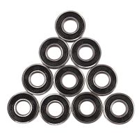 【LZ】☃♂№  6001rs rolamento de esferas profundo do sulco 28x12x8mm 10 peças prata   preto