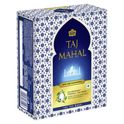 Brooke Bond Taj Mahal Leaf 100 Tea Bags