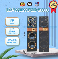 Loa Weeworld G6000 8 Loa 3 đường tiếng nghe cực đã - Hàng Chính Hãng thumbnail