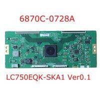 6870C-0728A LC750EQK-SKA1 Ver0.1 Original L T-con Board 6870C-0728A For TV Profesional Test Board V17 75UHD 120HZ Control