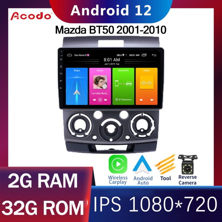 acodo-android-12-9inch-car-stereo-for-mazda-bt50-2001-2010-car-stereo-2-din-android-radio-screen-multimedia-player-autoradio-head-unit-ips-touch-screen-wifi-carplay-auto-radio-bluetooth-fm-car-radio-d