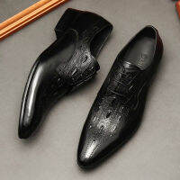 New springautumn handmade slip-on genuine leather dress Oxford flat original nd men oxford shoes