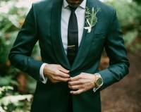 MEN GREEN SUIT - Tuxedo For Men - Men Tuxedo Suit - Men Tuxedo Jacket - Suit For Groom - Gift For Men - Green Groom Suit - Men Prom Suit