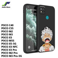 เคสฝาหลัง Luffy NIKA เคสโทรศัพท์ปิดขอบแบบนิ่มสำหรับ Xiaomi POCO C40 / C55 / M2 / M3 / X3 / M5S / X5 / X3 Nfc/ X3 Pro / M2 Pro/ M3 Pro เคสกันกระแทก