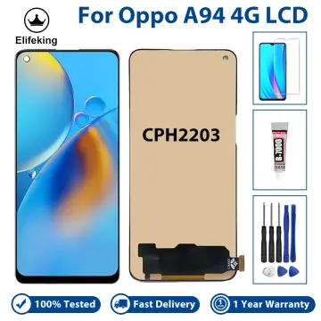 for OPPO A94 5G LCD Display Touch Screen Digitizer Assembly Replacement  CPH2211 A94 5G Screen Display