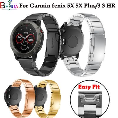 g2ydl2o สายนาฬิกาข้อมือGarmin Fenix 5x5 X Plus / Garmin Fenix 3 3 Hr นาฬิกาข้อมือแฟชั่น