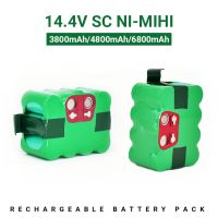 แพ็คแบตเตอรี่แบบชาร์จไฟได้14.4V Ni-MH เครื่องดูดฝุ่น6800Mah หุ่นยนต์กวาดบ้านสำหรับ KV8 XR210 XR510 XR210A XR210B XR510B XR510D จุดสินค้า