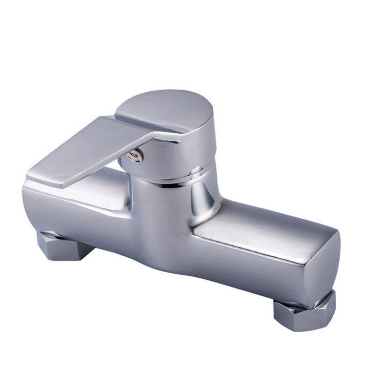 Mixing Valve Hot and Cold Faucet Zinc Alloy Bathroom Concealed Shower