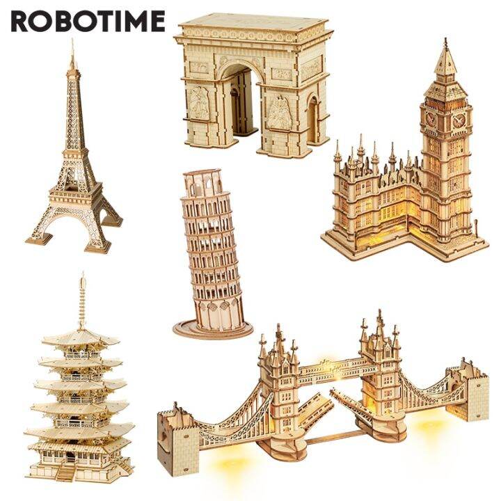 robotime-3d-wooden-puzzle-game-big-ben-tower-bridge-pagoda-building-model-toys-for-children-kids-birthday-gift