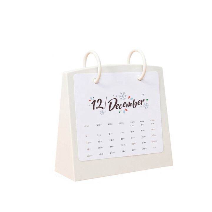 Desk Standing Calendar 2023 Desktop Small Monthly Planner Table