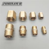 Brass Copper Hose Pipe Fitting Hex Coupling Coupler Fast Connetor Female Thread Male thread 1/8 1/4 3/8 1/2 3/4 BSP