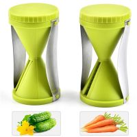 Vegetable Spiralizer Bundle Fruit Slicer Julienne Peeler Stainless Steel Vegetable Spiral Slicer Julienne Cutter